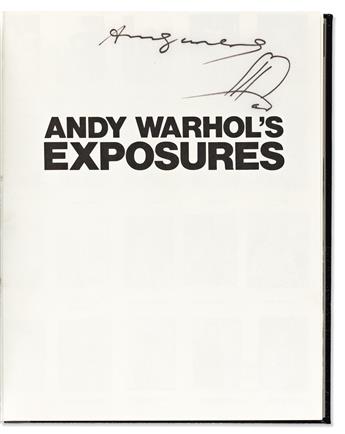WARHOL, ANDY. Exposures.